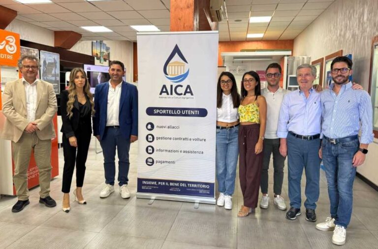AICA sempre più vicina ai cittadini: inaugurato nuovo sportello a San Giovanni Gemini