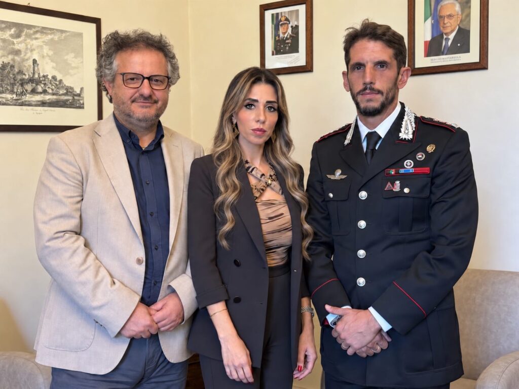 Agrigento, i vertici di AICA accolti dal nuovo Comandante provinciale dei Carabinieri Colonnello Federico Palmieri